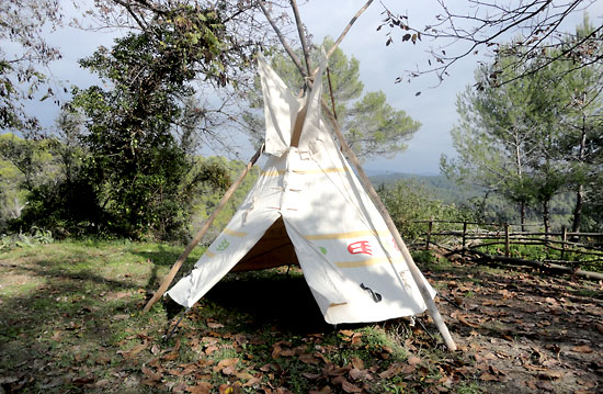 tipi enfant modèle sioux